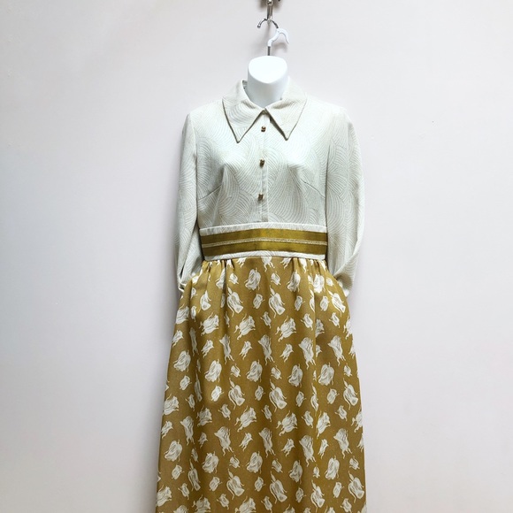 VINTAGE LESLIE FAY DRESS - Picture 5 of 10